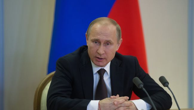 Президент Российской Федерации Владимир Путин. Архивное фото