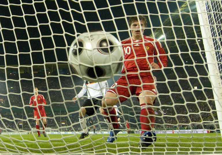 Гол Андрея Аршавина за сборную России против Германии на ЧМ 2008