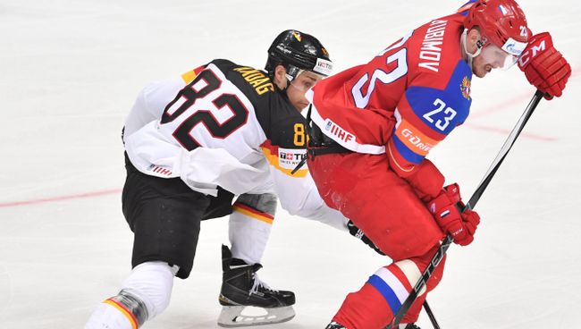 Хоккей. Чемпионат мира. Матч Россия - Германия Хоккей. Чемпионат мира. Матч Россия - Германия