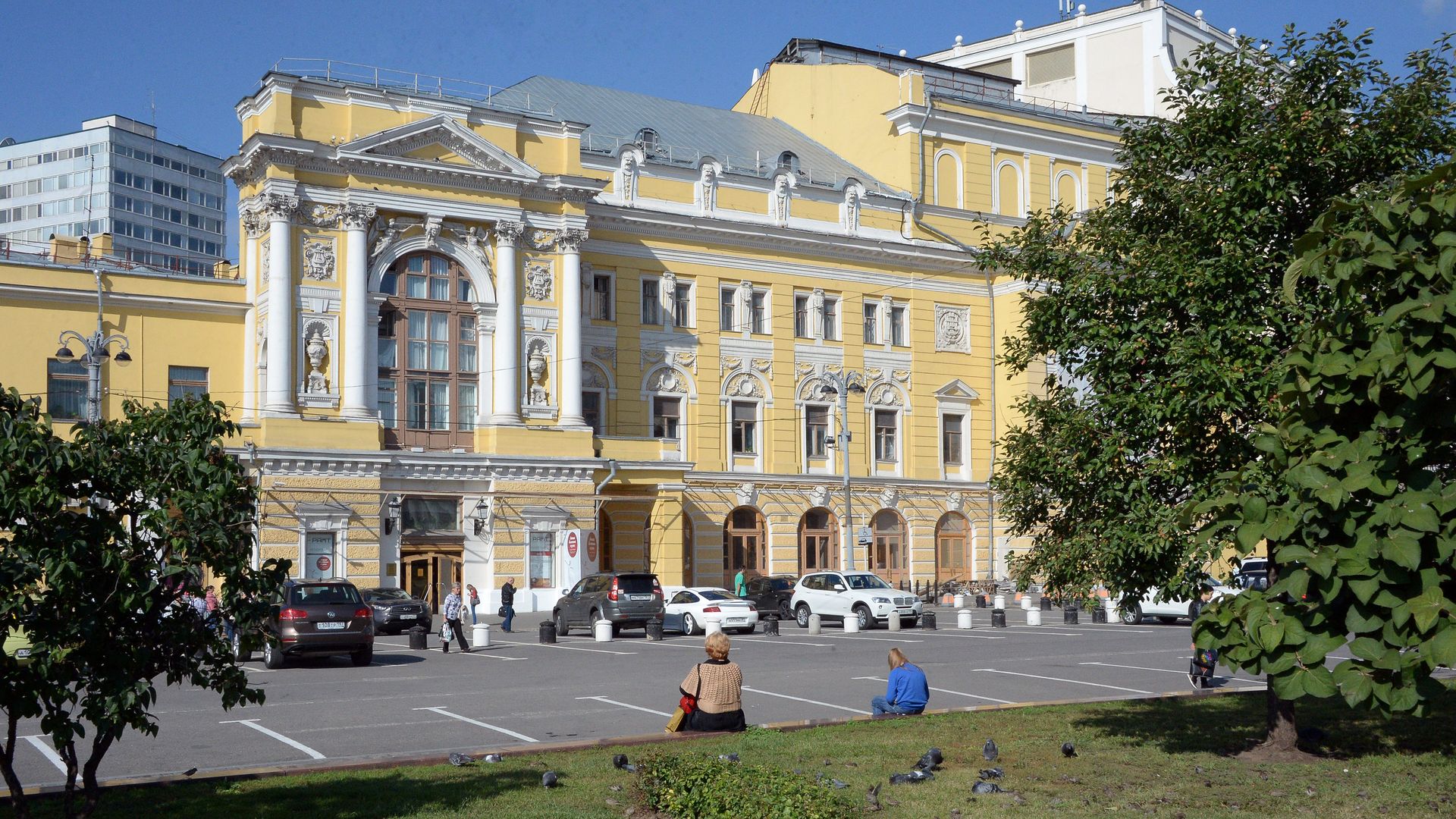 Здание Российского академического молодежного театра в Москве Здание Российского академического молодежного театра в Москве - РИА Новости, 1920, 20.09.2022