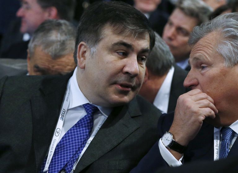 Губернатор Одесской области Михаил Саакашвили на Мюнхенской конференции по безопасности Губернатор Одесской области Михаил Саакашвили на Мюнхенской конференции по безопасности