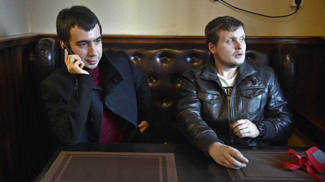 Пранкеры Владимир Кузнецов (Вован) и Алексей Столяров (Лексус). Архивное фото Пранкеры Владимир Кузнецов (Вован) и Алексей Столяров (Лексус). Архивное фото