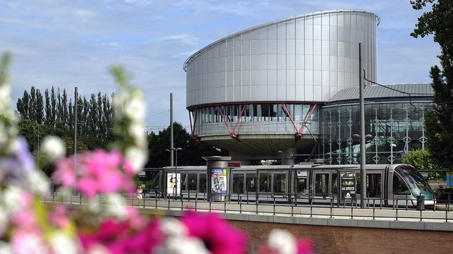 Здание Европейского суда по правам человека (ЕСПЧ) в Страсбурге. Архивное фото