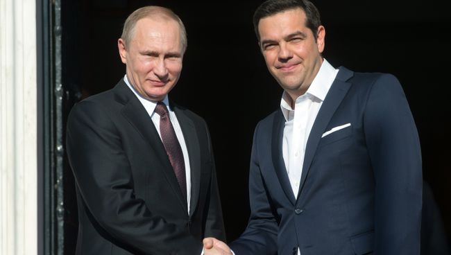 Визит президента РФ В. Путина в Грецию