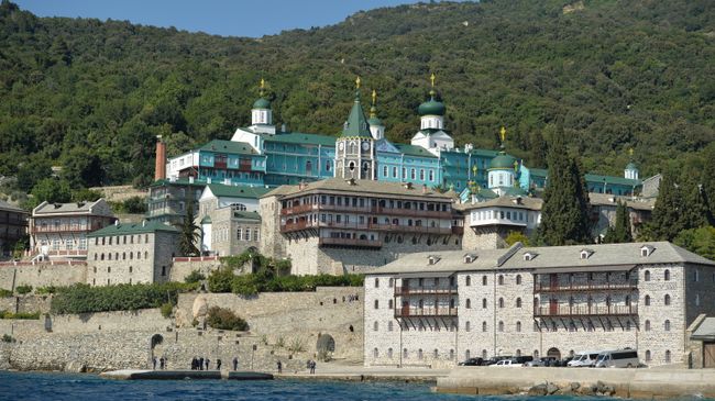 Свято-Пантелеимонов монастырь на Святой горе Афон Свято-Пантелеимонов монастырь на Святой горе Афон