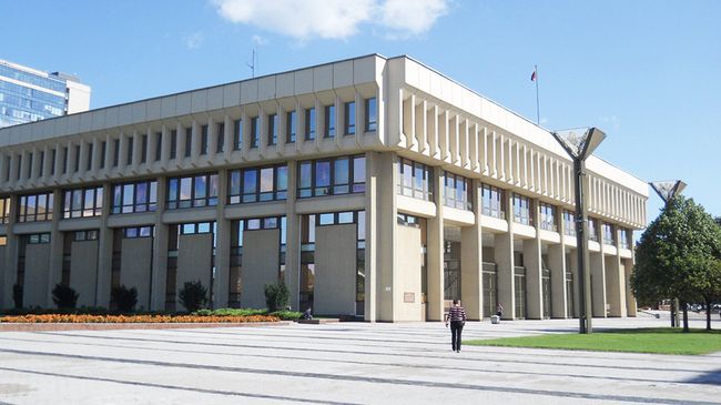 Сейм Литовской Республики в Вильнюсе. Архивное фото Сейм Литовской Республики в Вильнюсе. Архивное фото