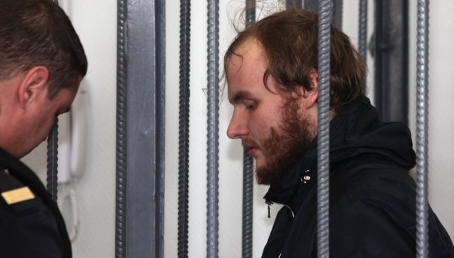 Сын экс-главы министерства спорта РФ Антон Иванюженков в Подольском городском суде Московской области Сын экс-главы министерства спорта РФ Антон Иванюженков в Подольском городском суде Московской области