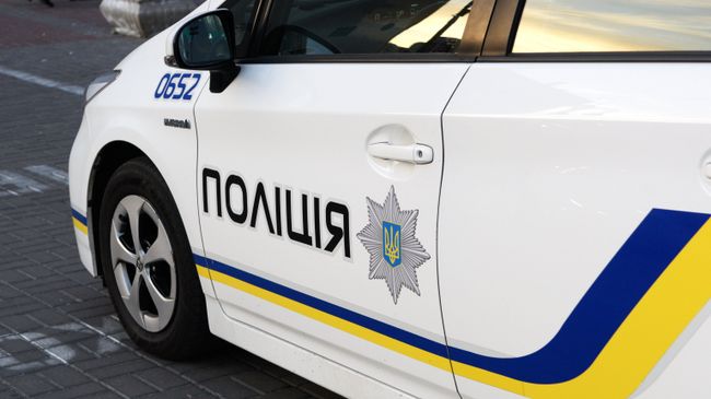 Автомобиль полиции в Киеве Автомобиль полиции в Киеве