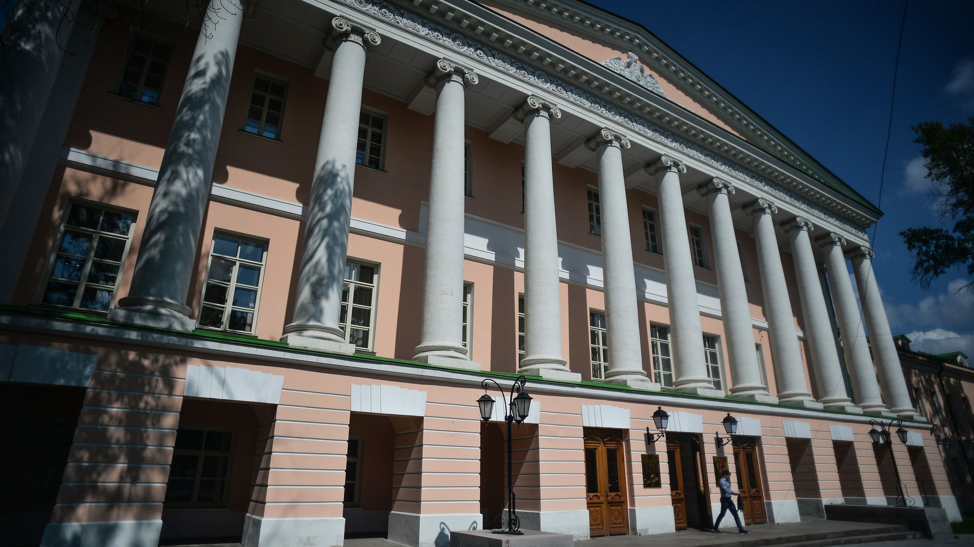 Здание Московской городской Думы на Страстном бульваре в Москве - РИА Новости, 1920, 22.09.2021