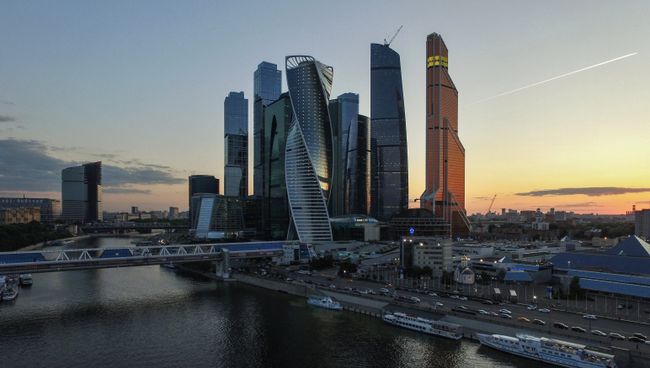 Московский международный деловой центр Москва-Сити. Архивное фото Московский международный деловой центр Москва-Сити. Архивное фото