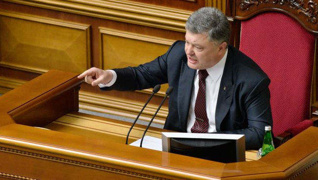 Президент Украины Петр Порошенко. Архивное фото