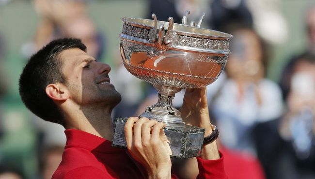 Новак Джокович выиграл Открытий чемпионат Франции по теннису, 5 июня 2016 Новак Джокович выиграл Открытий чемпионат Франции по теннису, 5 июня 2016