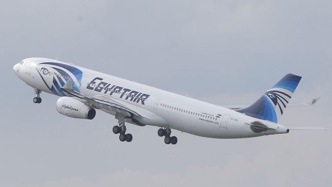 Самолет авиакомпании EgyptAir. Архивное фото Самолет авиакомпании EgyptAir. Архивное фото