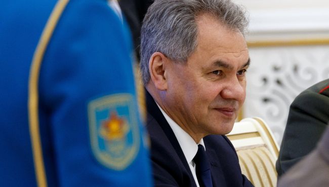 Министр обороны РФ Сергей Шойгу на совещании министров обороны государств-членов Шанхайской организации сотрудничества (ШОС) в Астане Министр обороны РФ Сергей Шойгу на совещании министров обороны государств-членов Шанхайской организации сотрудничества (ШОС) в Астане