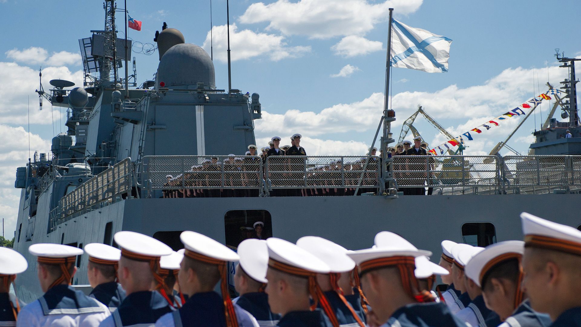 Прибытие сторожевого корабля Адмирал Григорович в Севастополь Прибытие сторожевого корабля Адмирал Григорович в Севастополь - РИА Новости, 1920, 13.05.2025