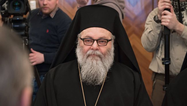Патриарх Антиохийский и всего Востока Иоанн Х. Архивное фото Патриарх Антиохийский и всего Востока Иоанн Х. Архивное фото