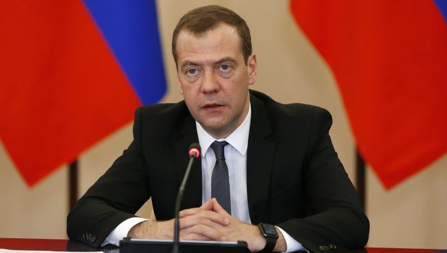 Председатель правительства РФ Дмитрий Медведев. Архивное фото