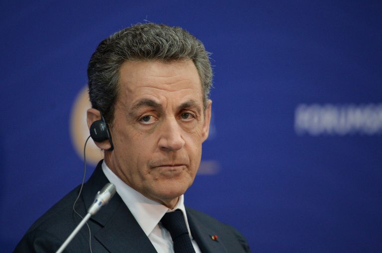 Экс-президент Франции Николя Саркози выступает на XX Петербургском международном экономическом форуме Экс-президент Франции Николя Саркози выступает на XX Петербургском международном экономическом форуме