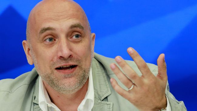 Писатель Захар Прилепин