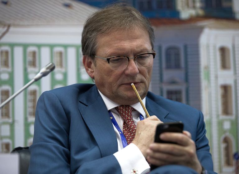 Уполномоченный при президенте РФ по защите прав предпринимателей Борис Титов. ПМЭФ