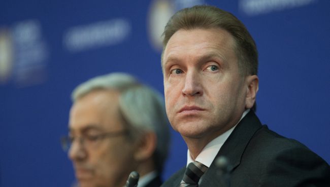 Первый заместитель председателя правительства РФ Игорь Шувалов. Архивное фото Первый заместитель председателя правительства РФ Игорь Шувалов. Архивное фото