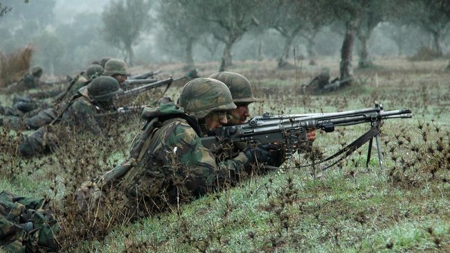 Солдаты НАТО во время учений Trident Juncture осенью 2015 года. Архивное фото