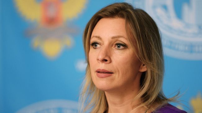 Официальный представитель МИД России Мария Захарова во время брифинга по текущим вопросам внешней политики Официальный представитель МИД России Мария Захарова во время брифинга по текущим вопросам внешней политики