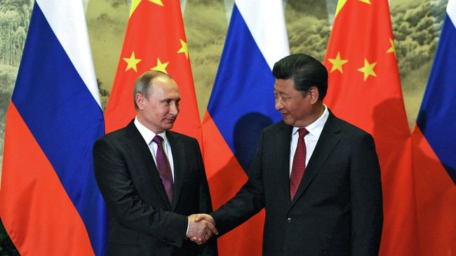 Официальный визит президента РФ В. Путина в Китайскую Народную Республику