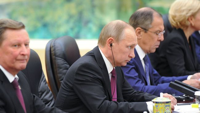 Официальный визит президента РФ В. Путина в Китайскую Народную Республику