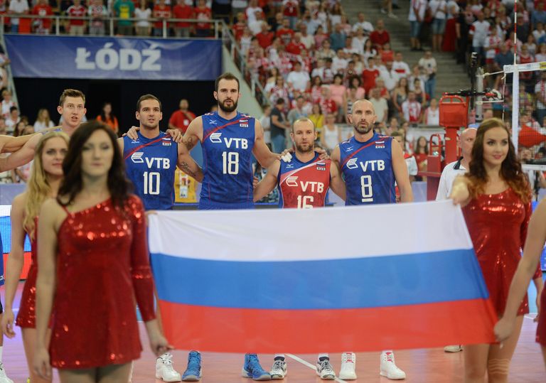 Волейбол. Мировая лига. Мужчины. Матч Польша - Россия Волейбол. Мировая лига. Мужчины. Матч Польша - Россия