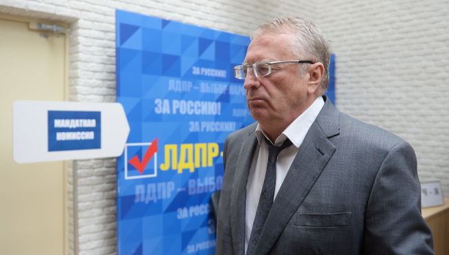 Лидер ЛДПР Владимир Жириновский. Архивное фото