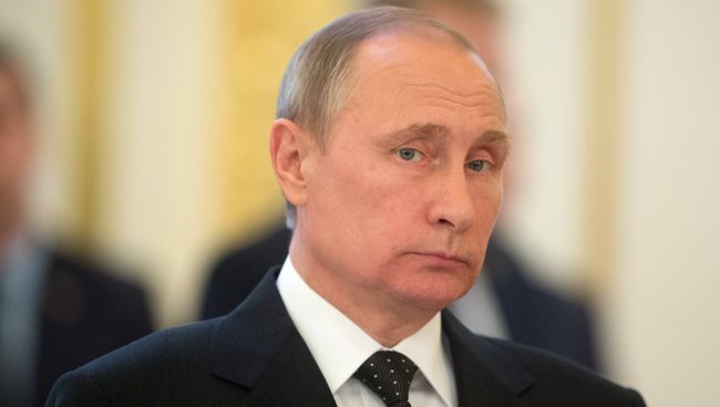Президент РФ Владимир Путин в Кремле. Архивное фото Президент РФ Владимир Путин в Кремле. Архивное фото