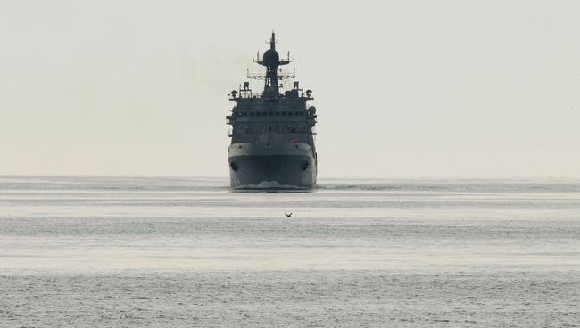 Большой десантный корабль Иван Грен. Архивное фото