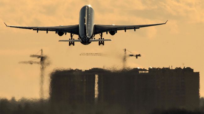 Самолет Airbus A330 авиакомпании Аэрофлот совершает взле. Архивное фото