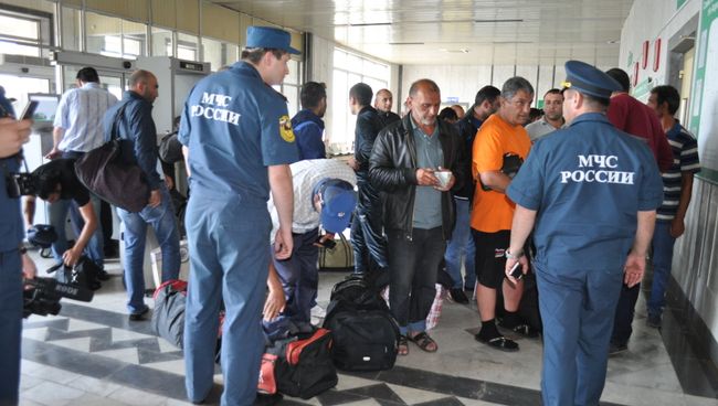 Граждане Армении, оказавшиеся в Северной Осетии – Алании из-за сошедшего на Военно-Грузинской дороге селя, доставлены Ереван