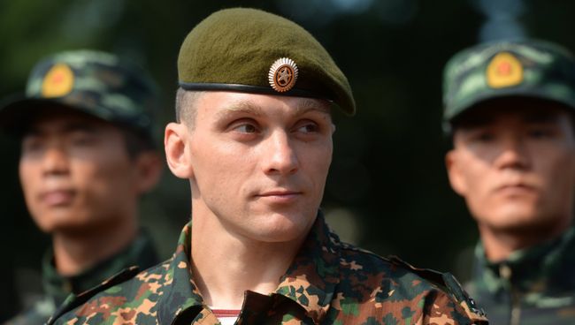 Совместные тактико-специальные занятия спецназовцев Национальной гвардии России и Народной вооруженной полиции Китая Сотрудничество-2016. Архивное фото