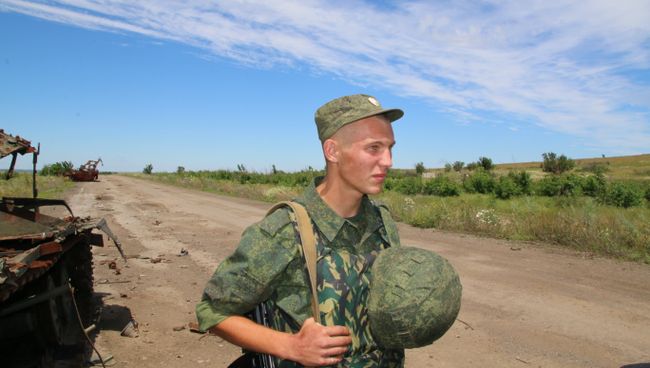 Военнослужащие Народной милиции ЛНР. Архивное фото Военнослужащие Народной милиции ЛНР. Архивное фото