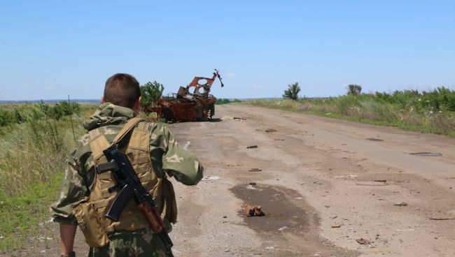 Военнослужащие Народной милиции ЛНР. Архивное фото