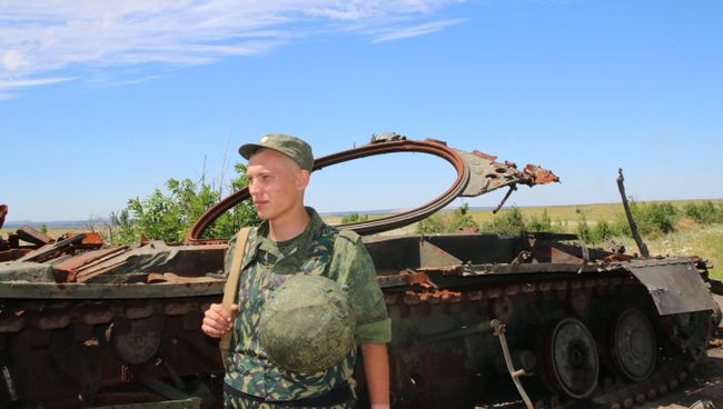 Военнослужащие Народной милиции ЛНР. Архивное фото Военнослужащие Народной милиции ЛНР. Архивное фото