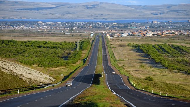 Участок дороги