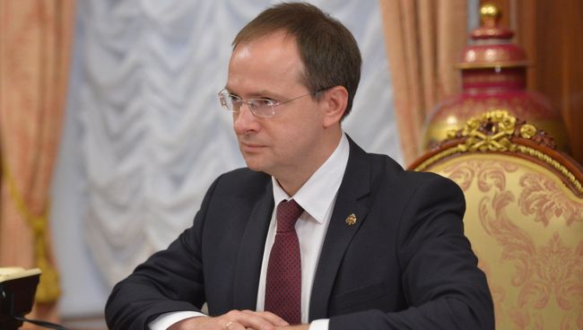 Министр культуры РФ Владимир Мединский. Архивное фото