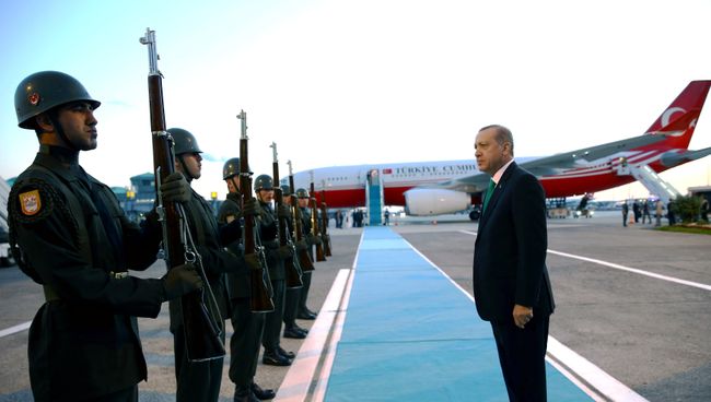 Президент Турции Реджеп Тайип Эрдоган. Архивное фото