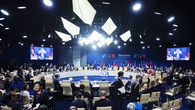 Саммит НАТО в Варшаве. Июль 2016 года
