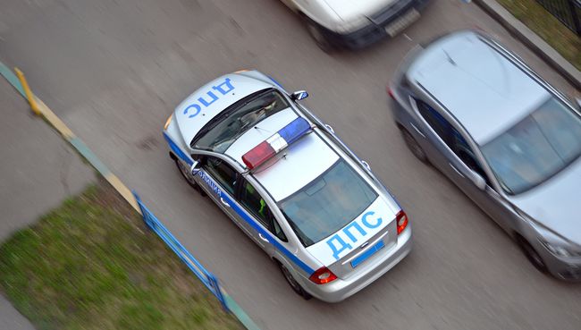 Полицейский автомобиль Полицейский автомобиль