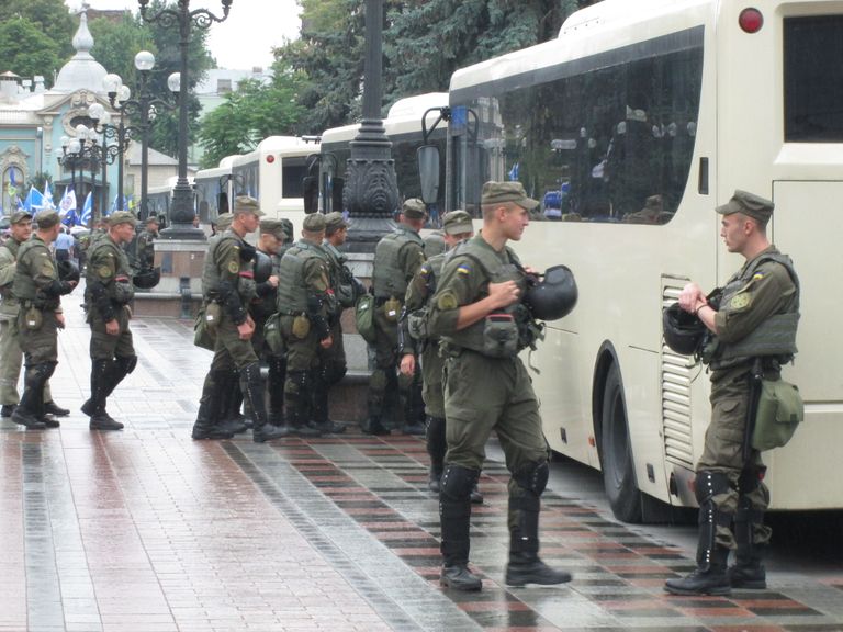 Акция профсоюзов в Киеве, Украина. 6 июля 2016 Акция профсоюзов в Киеве, Украина. 6 июля 2016