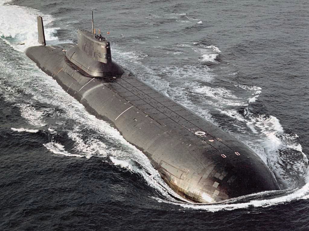 Российская подводная лодка проекта 941 Акула Российская подводная лодка проекта 941 Акула - РИА Новости, 1920, 09.09.2020