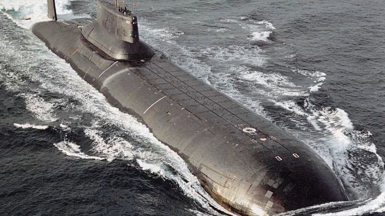 Российская подводная лодка проекта 941 Российская подводная лодка проекта 941