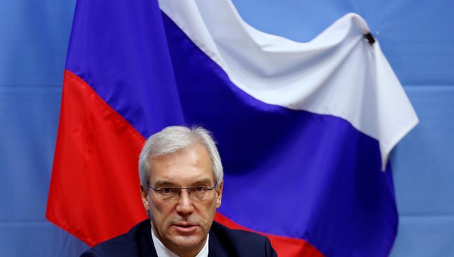 Постоянный представитель Российской Федерации при НАТО Александр Грушко. Архивное фото Постоянный представитель Российской Федерации при НАТО Александр Грушко. Архивное фото