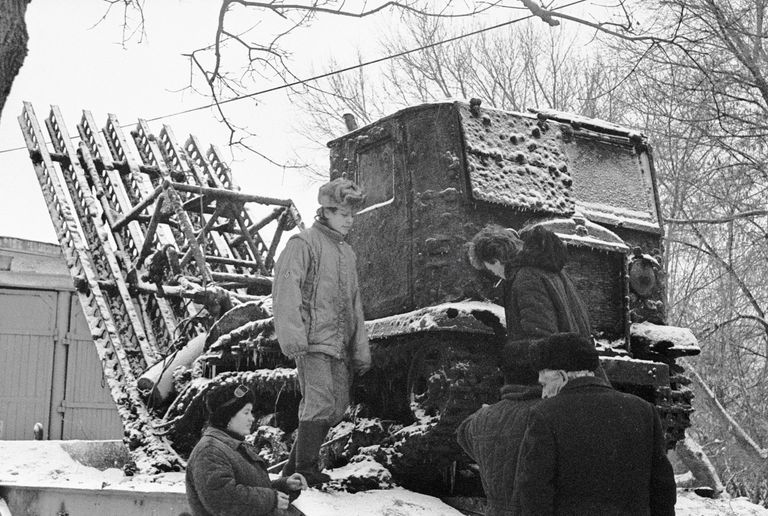 Катюша 12-го гвардейского минометного дивизиона, найденная на дне Шатовского водохранилища