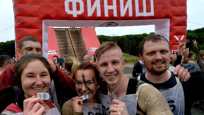 Гонка героев во Владивостоке. Архивное фото Гонка героев во Владивостоке. Архивное фото
